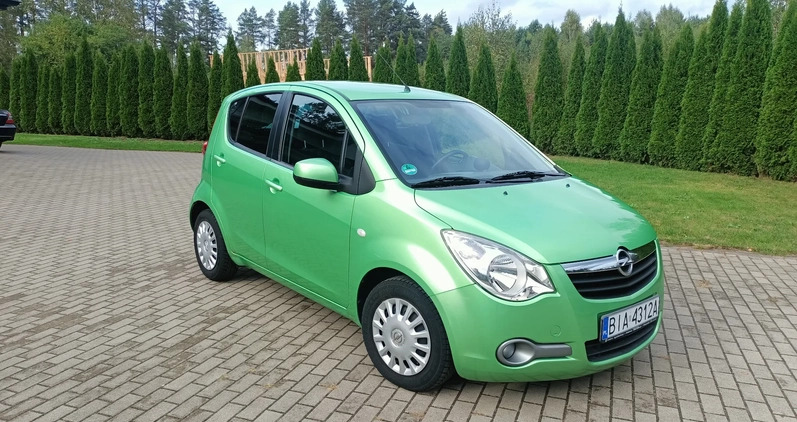 Opel Agila cena 12900 przebieg: 149000, rok produkcji 2008 z Trzcińsko-Zdrój małe 277